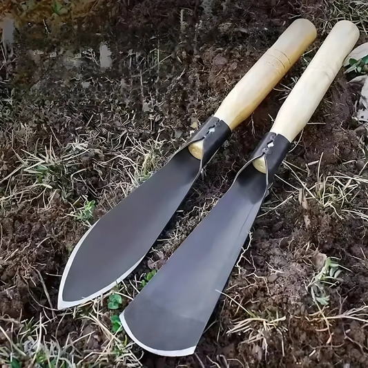 Multi-Use Gardening Tool for Planting and Weeding