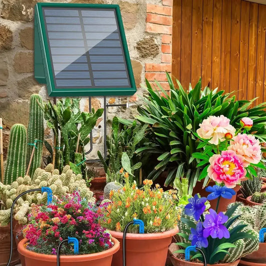 Automatic Solar Garden Irrigation System
