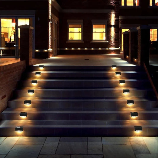 LED Fence Lamp Solar Powered
